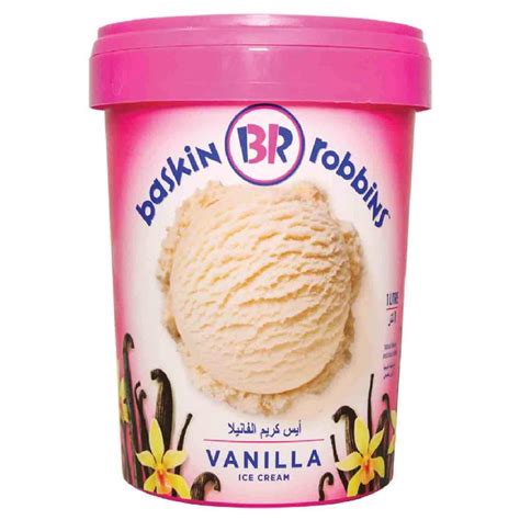 Buy Baskin Robins Vanilla Ice Cream L Online Shop On Carrefour Uae