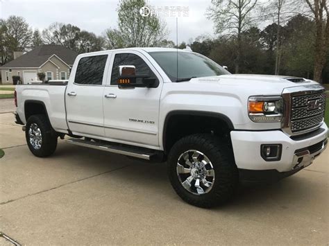 2018 Gmc Sierra 2500 Hd With 20x9 Hostile Hammered And 29565r20 Nitto