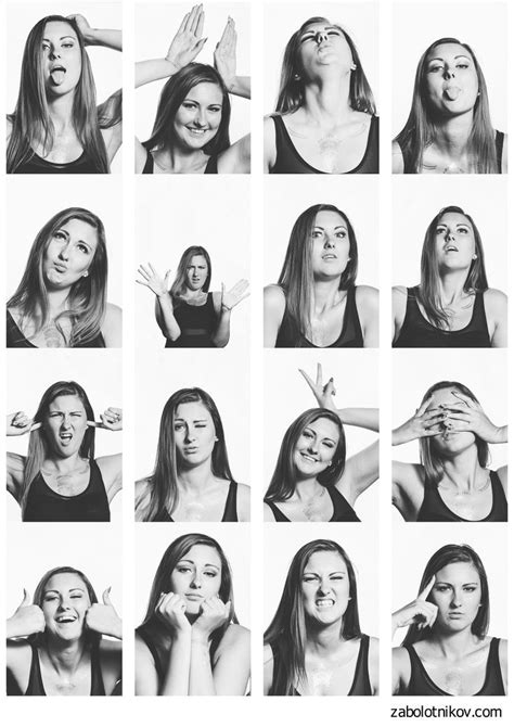 Portrait Photography Inspiration Emotions Board Poses Ideas