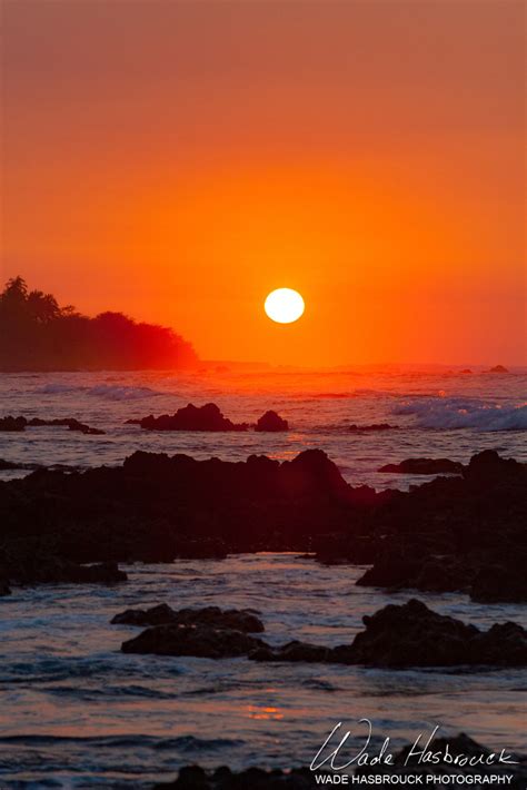 Big Island Sunset Wade Hasbrouck Photography