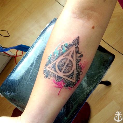 Las Reliquias De La Muerte The Deathly Hallows Deathly Hallows Tattoo Harry Potter Tattoo