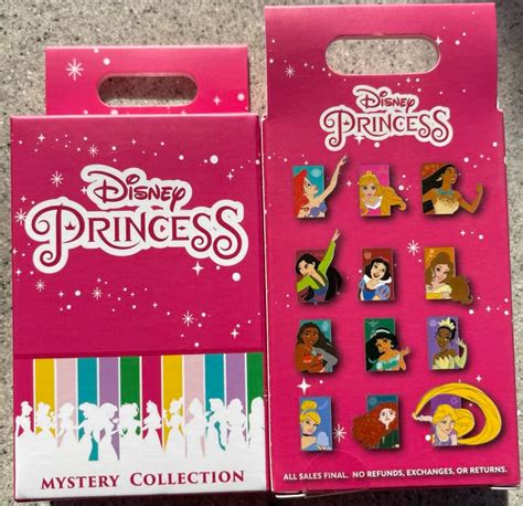 Disney Princess 2021 Mystery Pin Collection Disney Pins Blog In 2021
