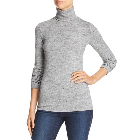 Splendid Womens Gray Turtleneck Knit Blouse Top Shirt M Bhfo 4324 Ebay