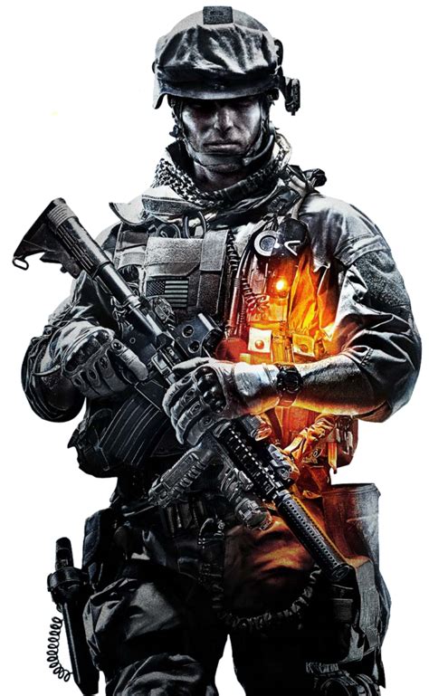 Download Battlefield Soldier Army Free Transparent Image