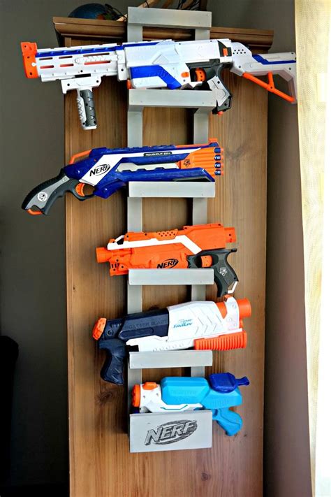 We had the idea to build a secret diy nerf storage wall in make your own diy nerf gun camo peg board with led lights behind it! 133 best images about nerf on Pinterest | Nerf war, Weapon ...