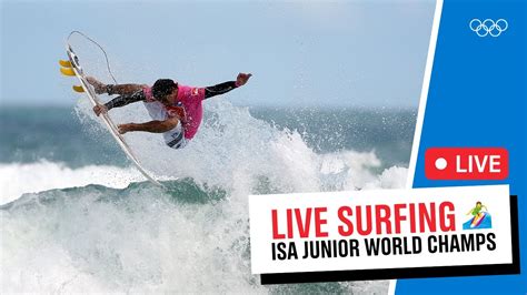Re Live Surfing Final Day Isa World Junior Surfing Championship Youtube