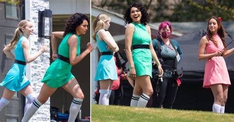 Powerpuff Girls Live Action Series Stars Film Thrilling Flight Scenes