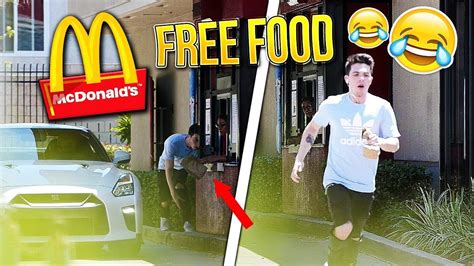 Just got done doing ue, i did it for about 12hrs today, so you can imagine i'm tired. How to Get FREE FOOD at McDonalds!! *IT WORKED* - YouTube