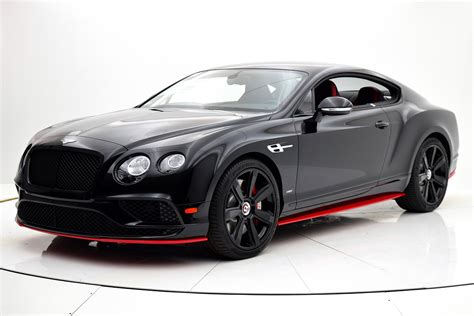 New 2017 Bentley Continental Gt V8 S Black Edition For Sale 227455
