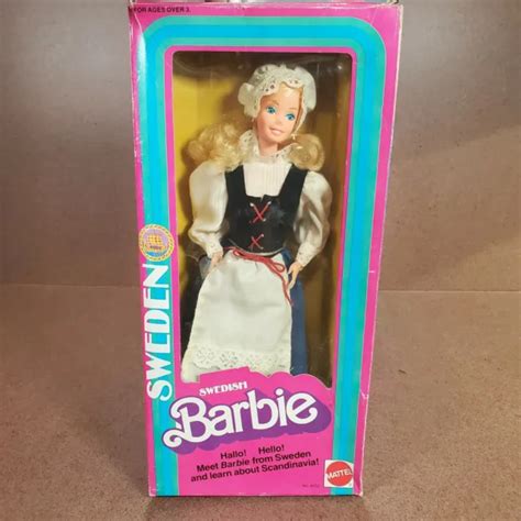 1982 vintage swedish barbie doll 4032 sweden dolls of the world 21 00 picclick