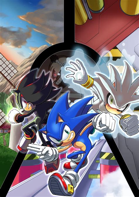 Sonic Silver Shadow Sonic The Hedgehog Wallpaper 44425539 Fanpop