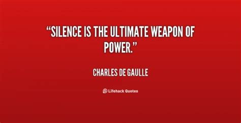 The Power Of Silence 7 Quotes About Power To Put Some