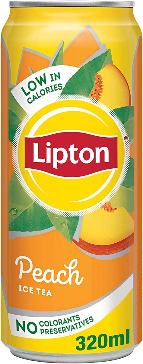 Lipton Liquid Peach Non Carbonated Iced Tea Drink Can 320ml Buy