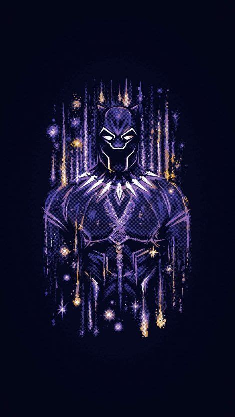 Black Panther Wakanda Artwork Iphone Wallpaper Black Panther Art