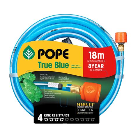 Pope 12mm X 18m True Blue Tap Ready Garden Hose Bunnings Australia