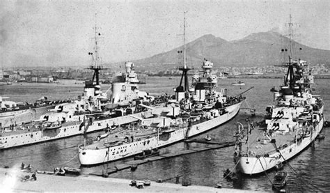 All Four Sister Ships Of The Italian Zara Class Heavy Cruisers The Three Mostly Pictured Here