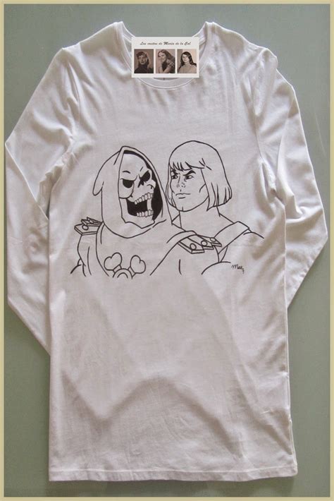 Las Cositas De María De La Cal Heman Y Skeletor Camisetas
