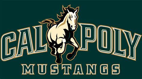 Cal Poly Mustangs Logo Symbol Meaning History Png Brand