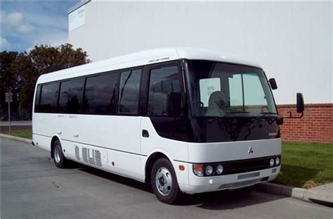 22 Seater Mitsubishi Rosa Bus Booking Rosa Minivan Hire Delhi Minibus