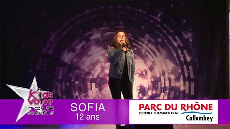 Sofia Kids Voice Tour 2018 Parc Du Rhône Collombey Youtube