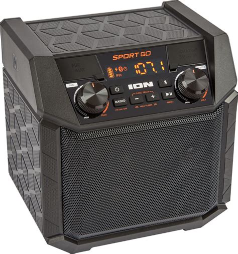 Ion Audio Sport Go Tailgate Portable Pa Speaker Black Sportgoxus Best Buy