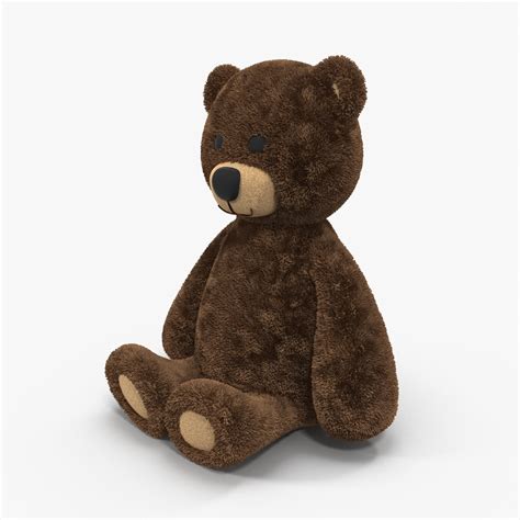 Toon Teddy Bear Free 3d Model Obj Free3d