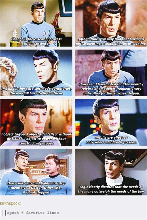 The Many Faces Of Star Treks Spock And Spock With Caption In