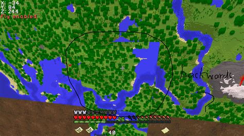 Minecraft Map Backwards When Placed On Item Frame Survival Mode