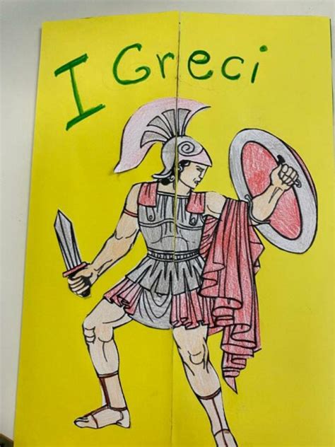 Classe Quinta Lapbook Di Storia Sull Antica Grecia Scuola Dell