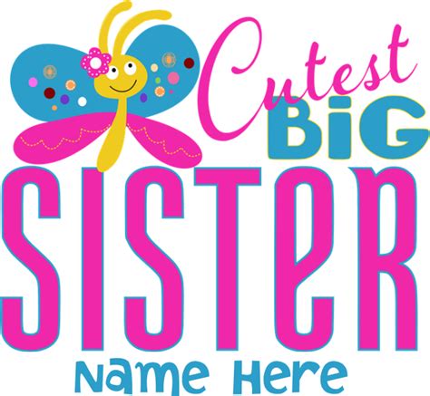 Download Personalized Big Sister Puzzle Png Image With No Background