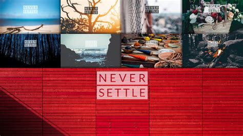 Never Settle Desktop Wallpaper Pack 1 25 Wallpapers Feb2017 Never Settle Desktop