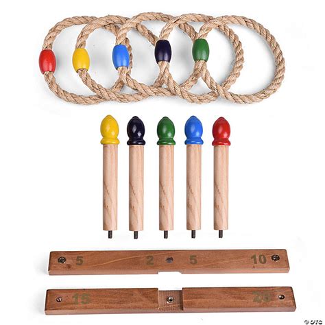 Popfun Wooden Ring Toss Set Oriental Trading