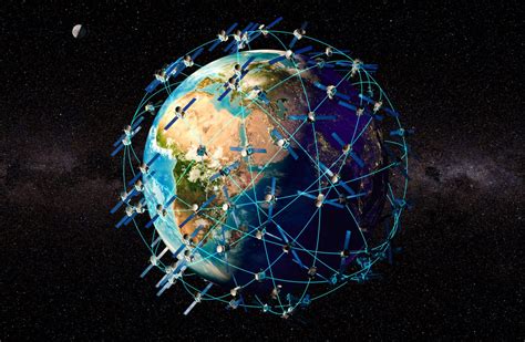 Global Positioning Satellite Technology Uses Satellites In Orbit And