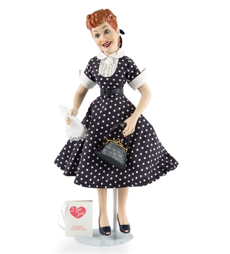 i love lucy hand crafted porcelain lucy doll from the hamilton collection