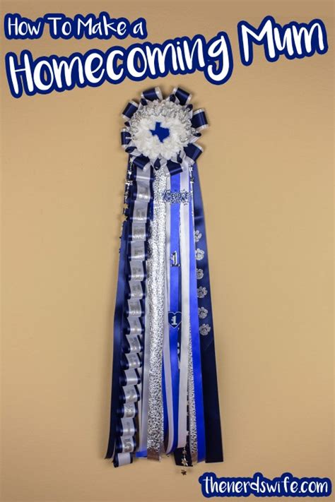 How To Make A Homecoming Mum The Nerds Wife