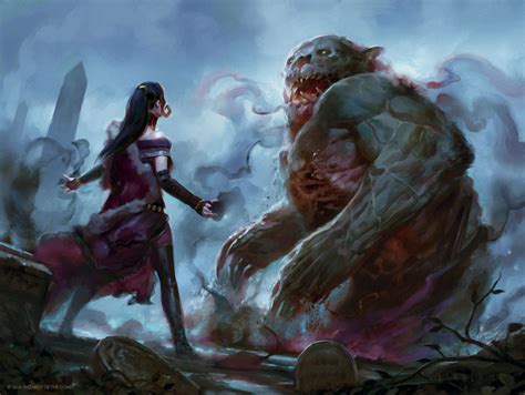 Mtg Art Rise From The Grave From Eldritch Moon Set By