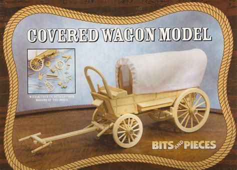 Amazonsmile Covered Wagon Wooden Model Kit Toys And Games 2850