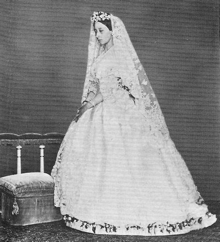 1862 Princess Alice Royal Wedding Dress Royal Weddings Wedding Dresses Queen Victorias