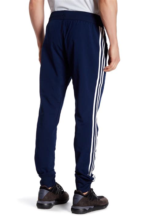 Lyst Adidas Originals 3 Stripe Pant In Blue For Men