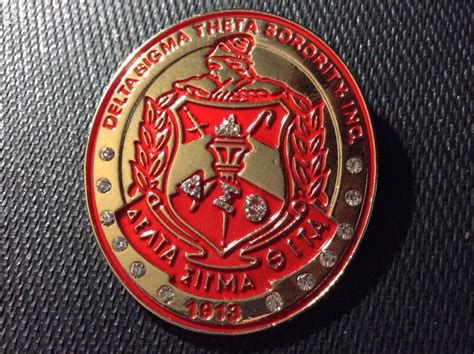 Delta Sigma Theta Inspired Minerva Crest Pinbrooch 1936181080