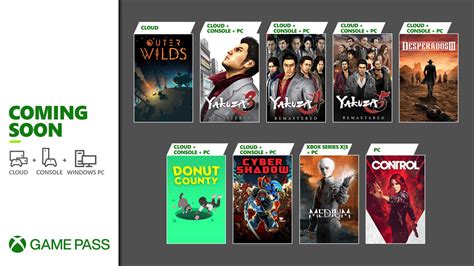 Xbox Game Pass Adds The Yakuza Remastered Collection The Medium And