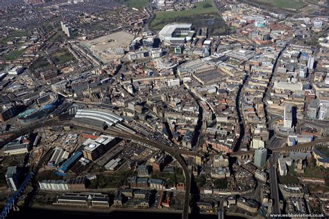 Newcastle Upon Tyne City Centre Aerial Photo Aerial Photographs Of