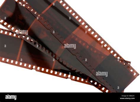 Strips Of 35mm Film Negatives Stock Photo Alamy