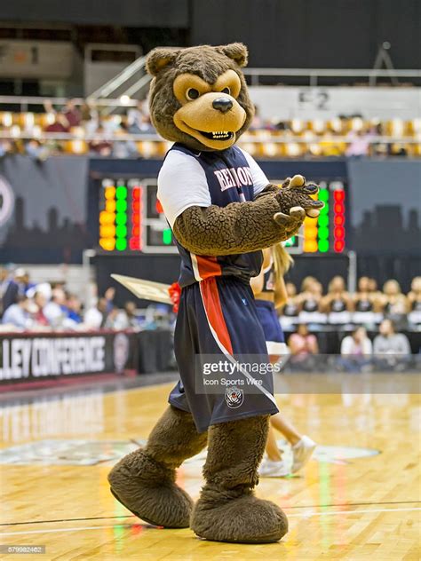 Bruiser The Bruin Entertains The Crowd During 1st Half Of The News