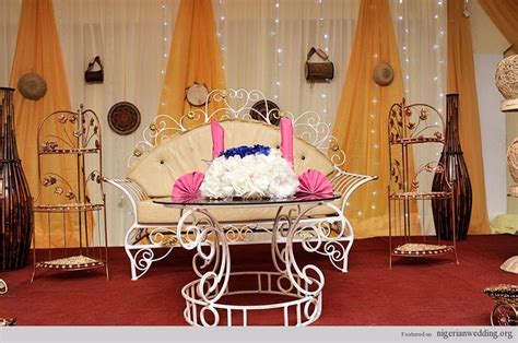 Nigerian Wedding 7 Unique Traditional Wedding Stage Decor Ideas