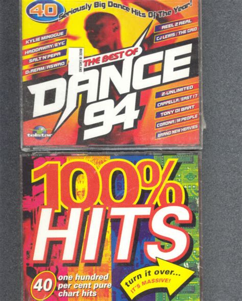 The Best Of Dance 94 100 Hits Lot Of 2 Cd Box Sets 40x2 Tracks