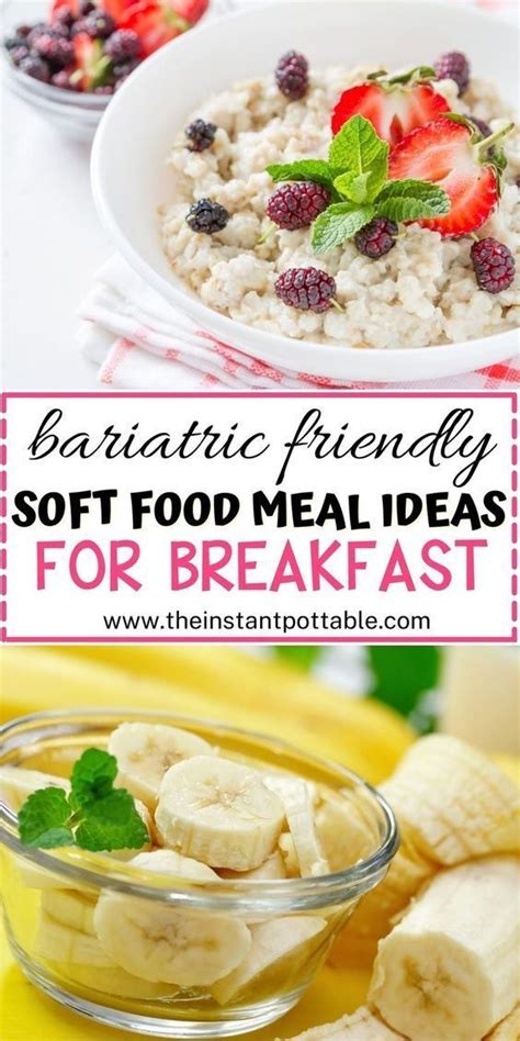 Soft Food Meal Ideas That Are Perfect For Your Bariatric Breakfast