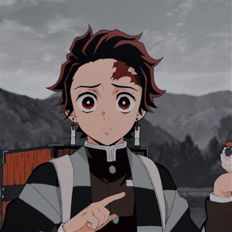 Kimetsu No Yaiba Tanjirou Icons Aesthetic Animasi Seni Manga Seni Anime