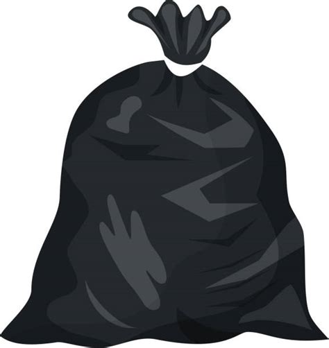 Best Black Trash Bag Illustrations Royalty Free Vector Graphics And Clip
