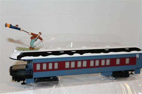 Lionel 85400 The Polar Express Skiing Hobo Observation Car Snow On